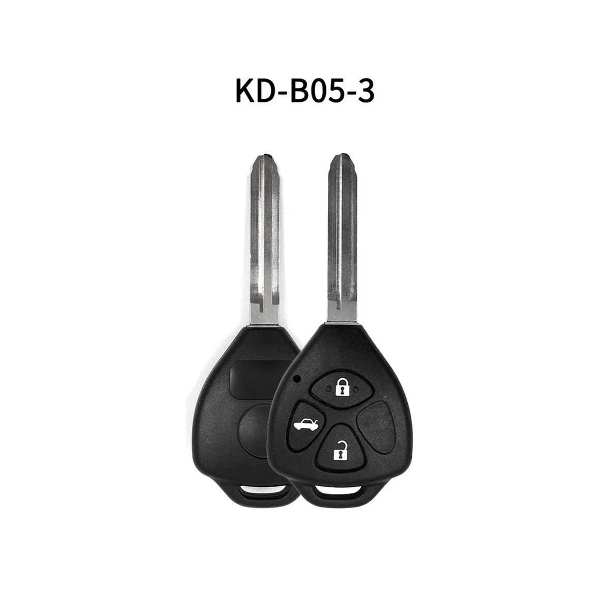 KEYDIY-B05-3 KD Controle Remoto Chave Do Carro, Universal 3 Botão para Toyota Style, KD900, KD-X2, MINI, URG200 Programador