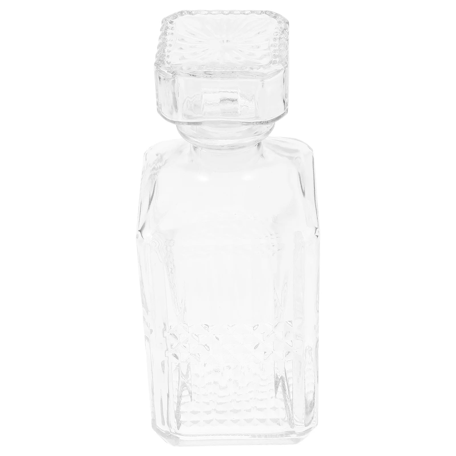 Decanter Clear Beer Bottles Decanters for Alcohol Whisky Glass Pourer Drink Dispenser Glasses