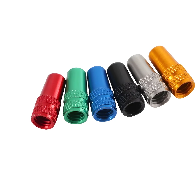 

Road Bicycle Mountain Bike Cycling Accessories Dustproof Aluminium Alloy Tyre Air Caps Schrader Valve Presta Valve Valve Cap