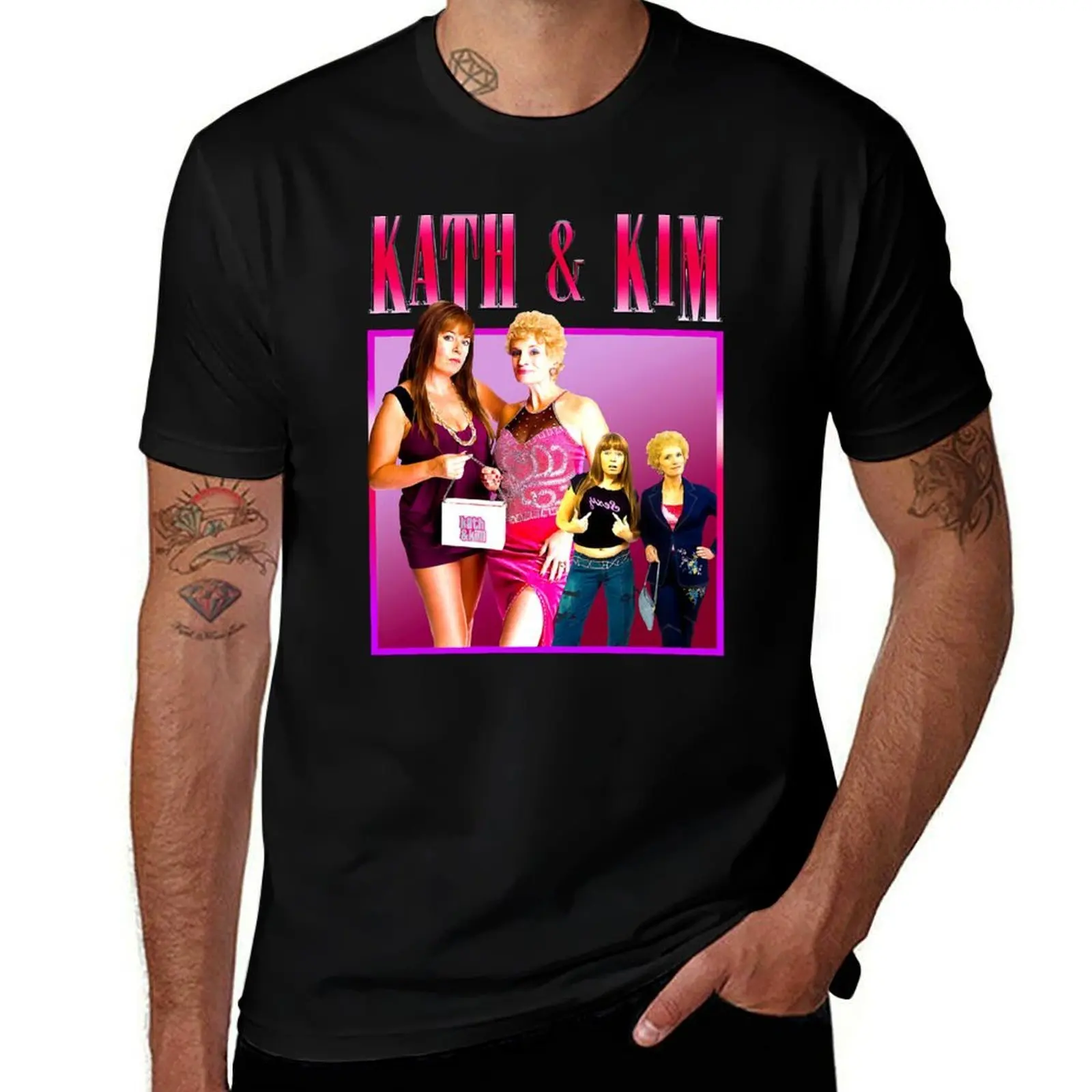 Kath-and-Kim-Homage T-Shirt Standard Fit Solid Tee Shirt T-Shirt