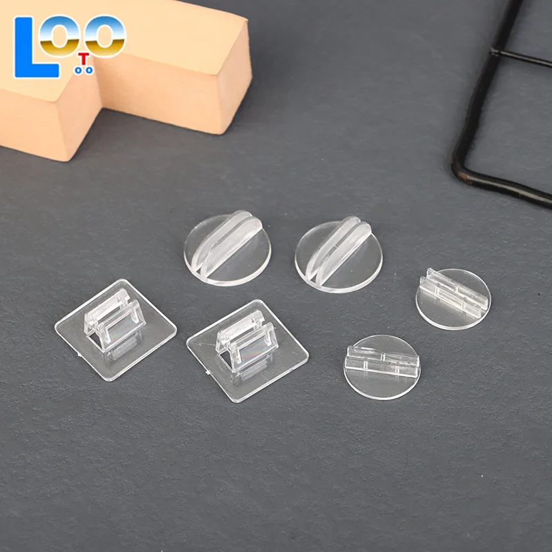 20 قطعة من البطاقات البلاستيكية دعائم ثابتة شفافة فريدة من نوعها لبطاقات ألعاب الورق