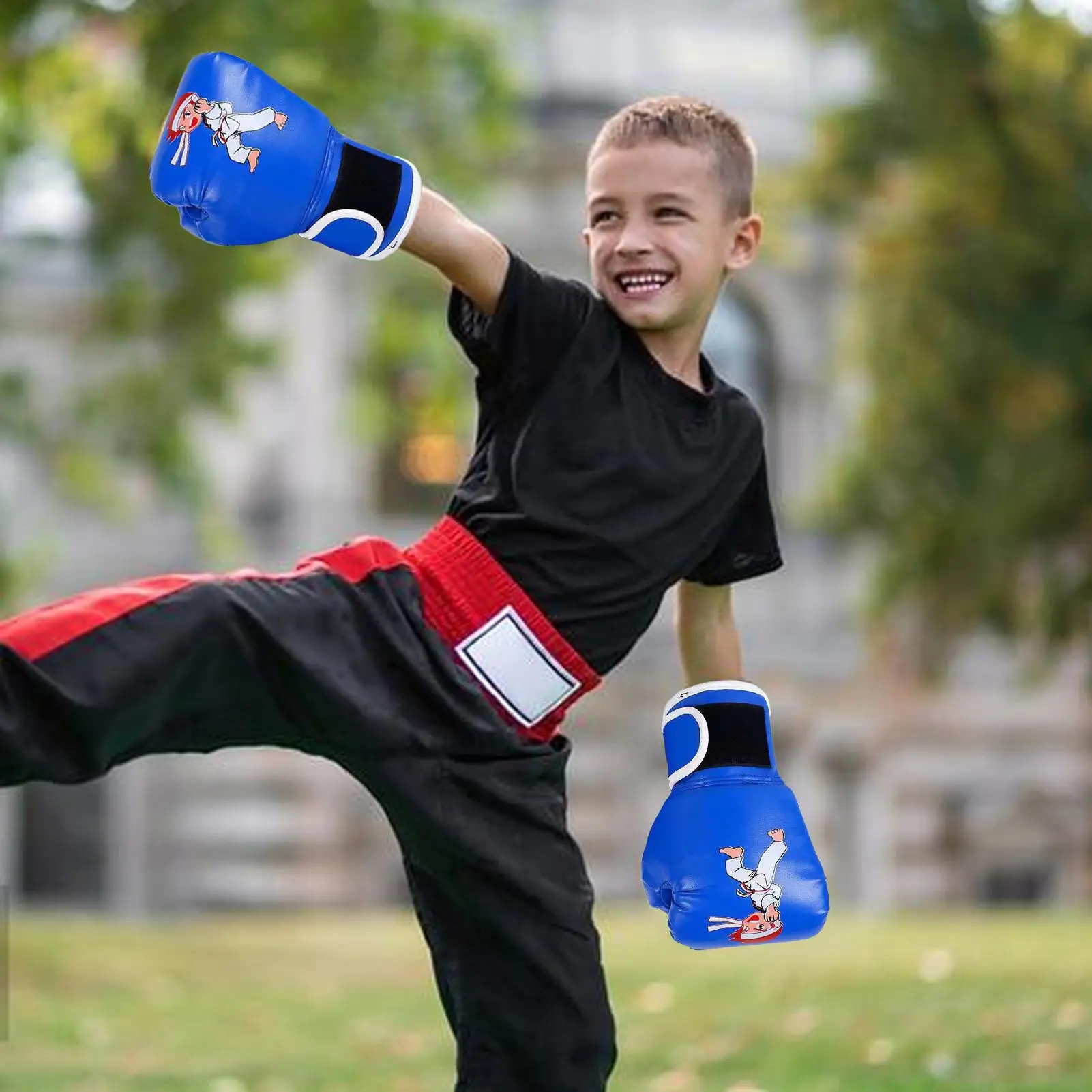 

Children's Training Boxing Gloves Punching Training Taekwondo Combat Fitness Gloves Adult Arena Boxing Protective Gear