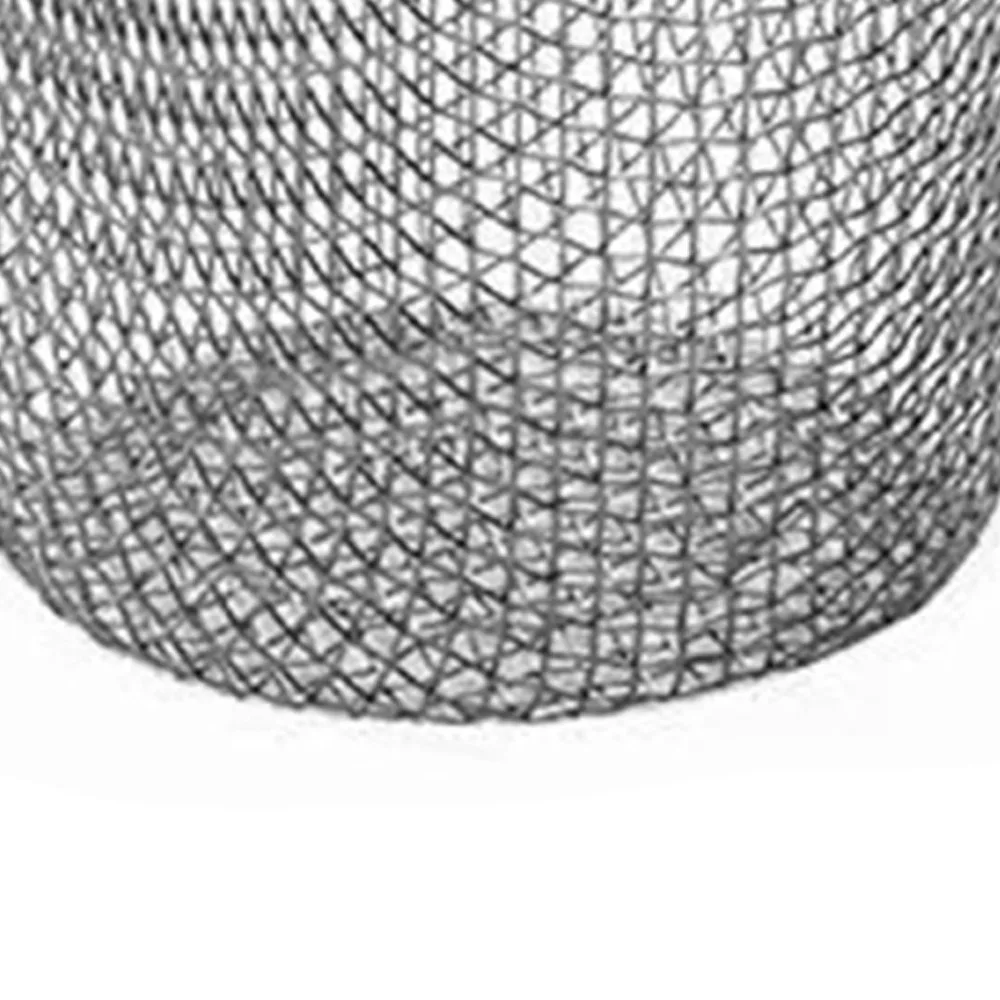 304 Stainless Steel Deep Fryer Basket Round Fine Mesh Food Strainer 4.33in/3.54in with Handle Fry Basket French Chips