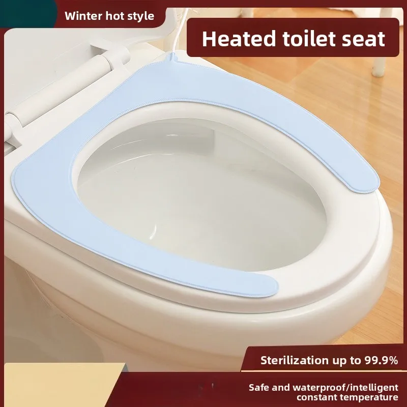 Winter Household Heating Toilet Seat Paste Waterproof Toilet Seat Is Soft