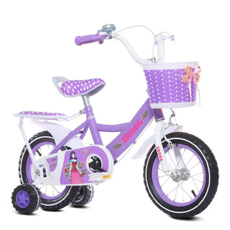 Custom 2025 New Style 16 Inch Kids Bike/Cheap Sepeda Anak Children Bicycle For 3-8 10 11 12 Years Old Baby Girls With Back Seat