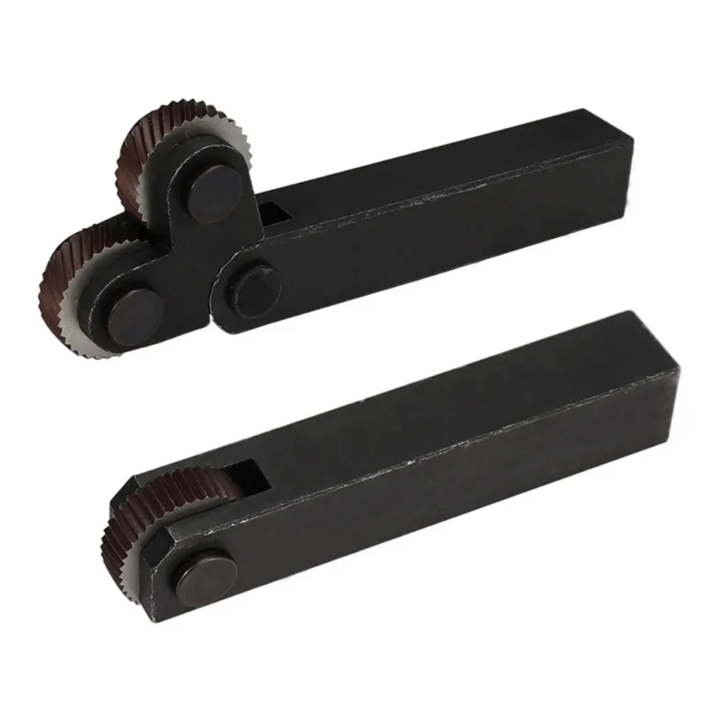 1 set knurling tool 0.6mm-2.0mm double / single wheels linear step knurl  lathe cutter machine tools