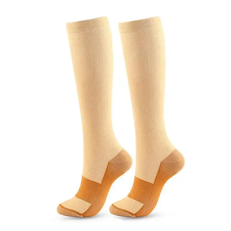 Varicose Veins Compression Socks Fit For Golf Rugby Running Hiking Sports For Anti Fatigue Driving Travel Flight Women Men Socks - view 4