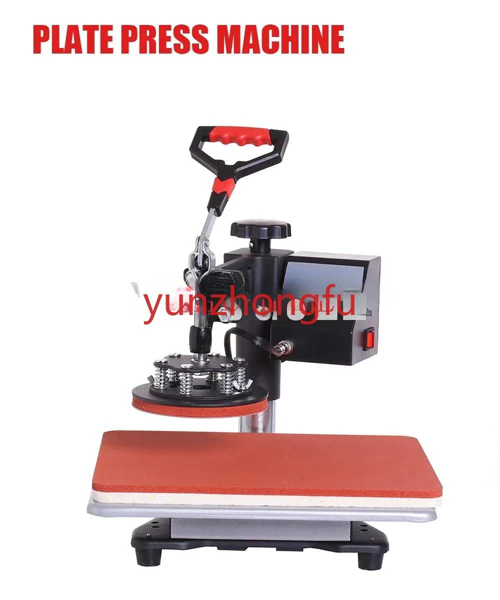 Function combination machine/5-in-1 shaking head pressing machine Heat transfer machine Small heat transfer machine