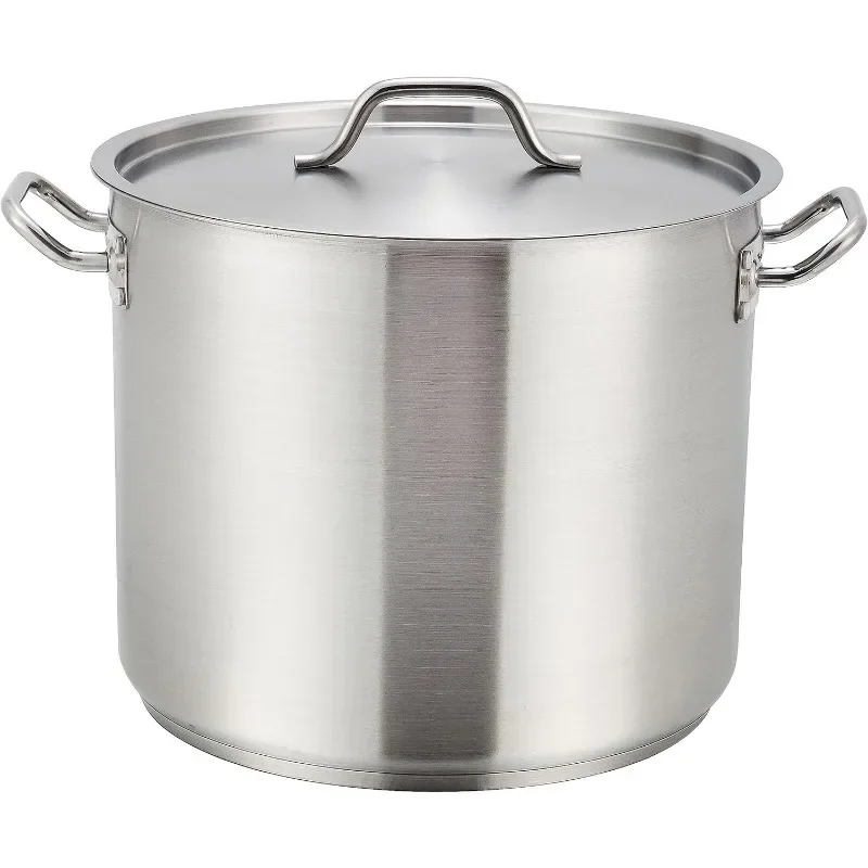 SST-40 Stainless Steel 40 Quart Stock Pot with Cover