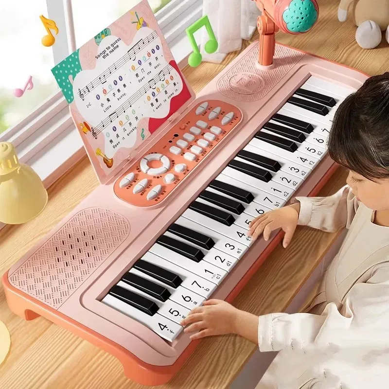 37 キー電子ピアノのおもちゃ子供多機能楽器少年少女初心者電子キーボード音楽玩具