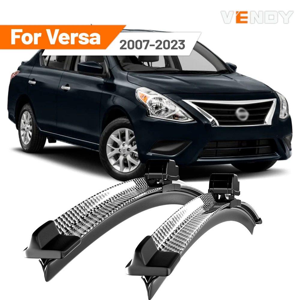 Für Nissan Versa 2007-2023 2008 2009 2011 2012 2013 2017 2019 2020 2021 2 Stück Frontscheibenwischerblätter Scheibenwischer