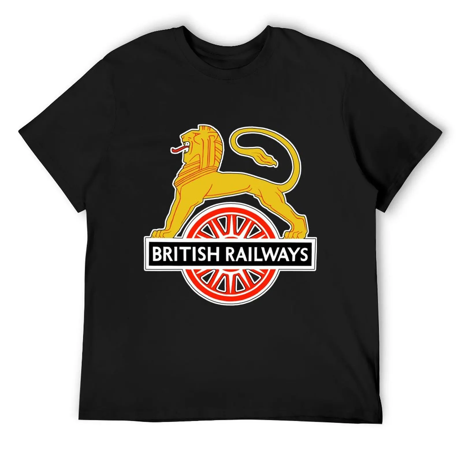 British Railways. Br. Sign. First Logo. British Railways. Cycling Lion. Sticker T-Shirt