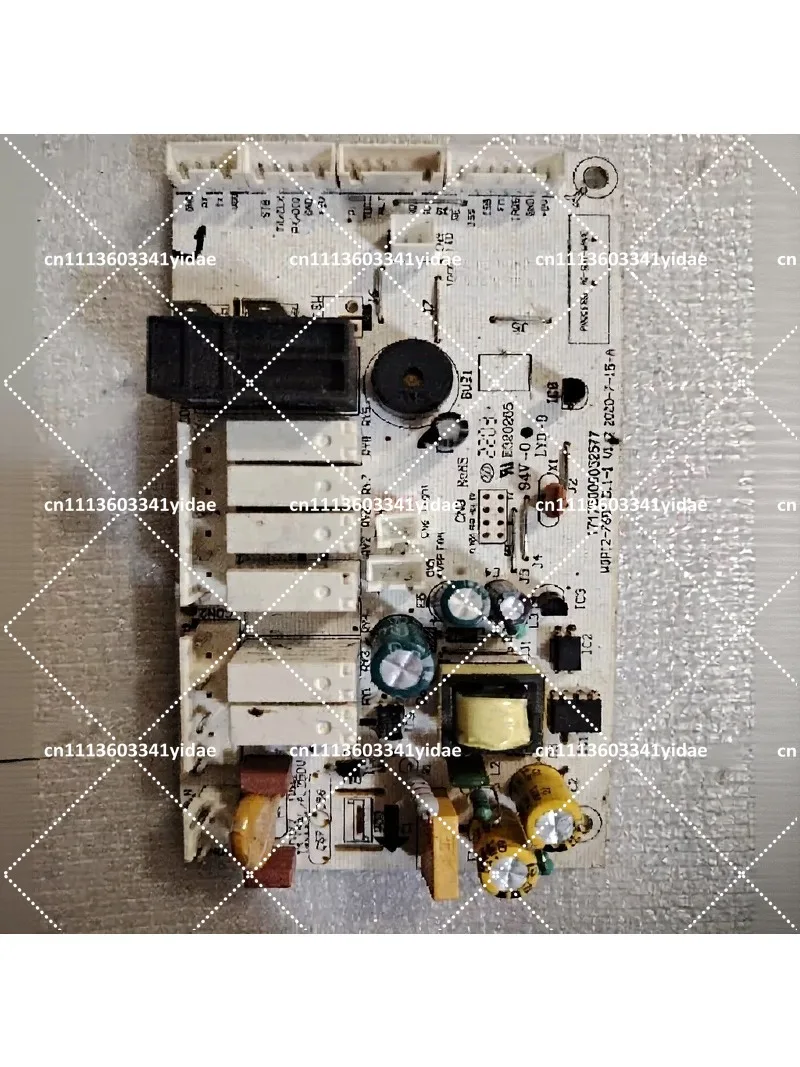 Dishwasher PCB Control Board WQP12-7601.D.1-1, Part No.17176000032577, Used Disassembled Replacement Part