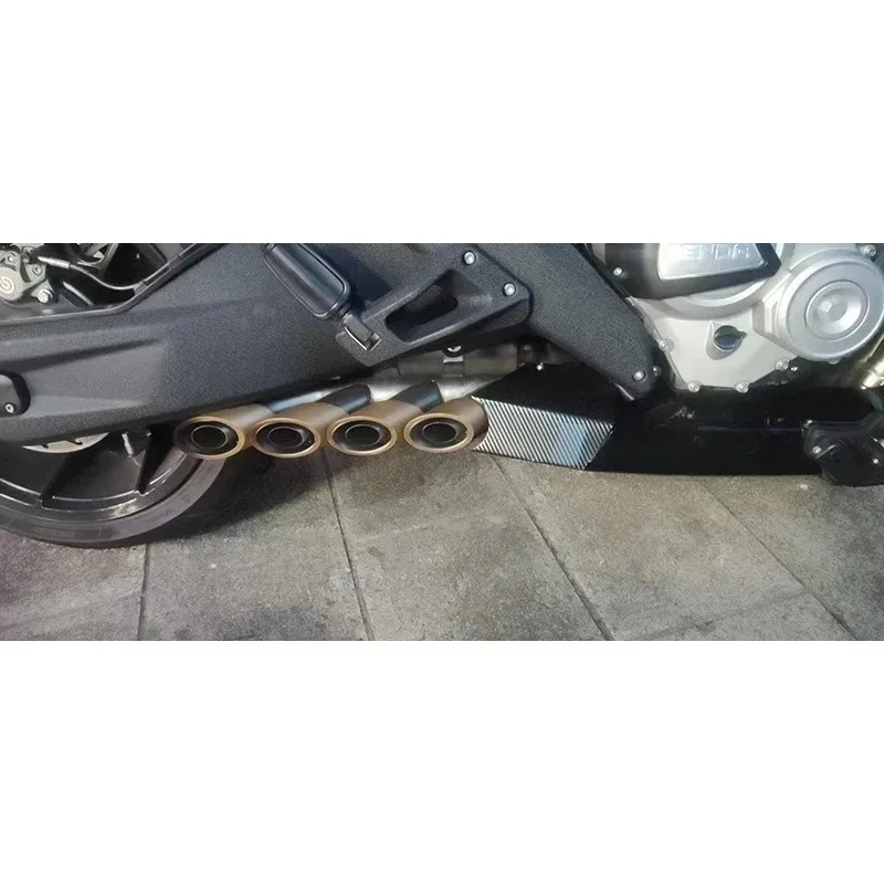 أنبوب عادم مناسب LFC700 معدل بقسم كامل من الضغط الخلفي للتفريغ السفلي #4