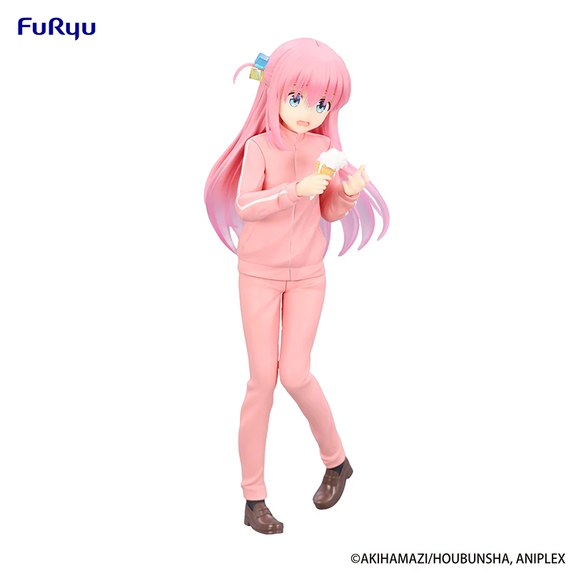 

Оригинальная фигурка аниме FuRyu BOCCHI THE ROCK, 18 см! Фигурки из аниме готоh Hitori, игрушечные украшения, куклы, подарки