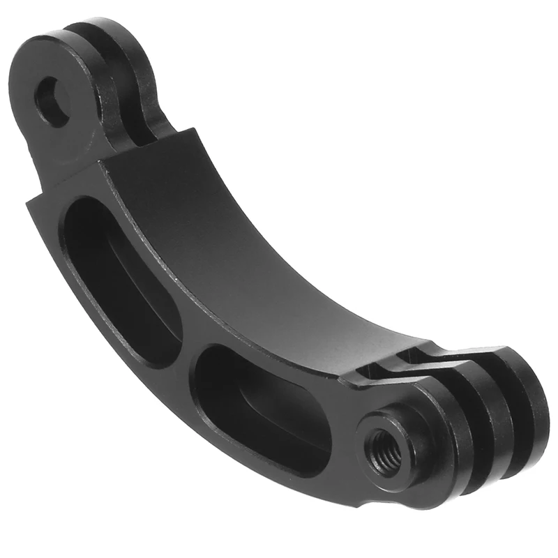 Supporto per braccio di estensione del casco asta corta tipo curvo per Gopro Hero 8 7 6 5 Insta360 SJcam Action Camera