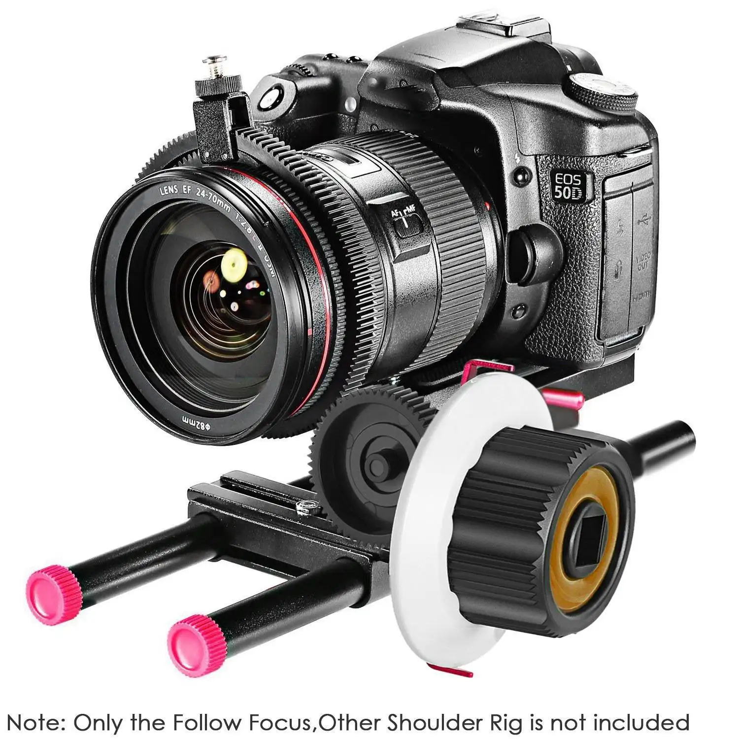 

ПКВН! Камера VD-F0 Follow Focus 15 мм Follow Focus с ремнем передаточного кольца для Canon Nikon Sony и других зеркальных камер