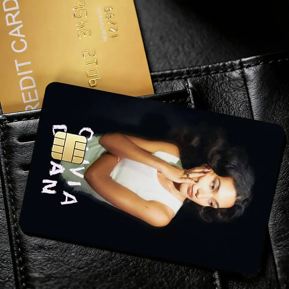 O-Olivia D-Dean Credit Card Skin Stickers For VISA Bank Bus Metro Access Card Protective Film Cover Sticker