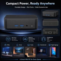 2026 Mini PC Computer Intel Core I9 10980HK N150 Windows 11 Pro 16GB 32GB RAM 1TB M.2 SSD WiFi6 BT5.2 4K HD Portable Desktop Pc 2