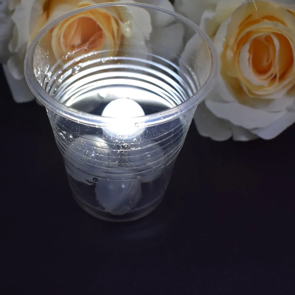 

12Pcs LED Floating Lights Durable Plastic Globes for Ponds Gardens Parks Energy Saving Decor LED Floating Lights