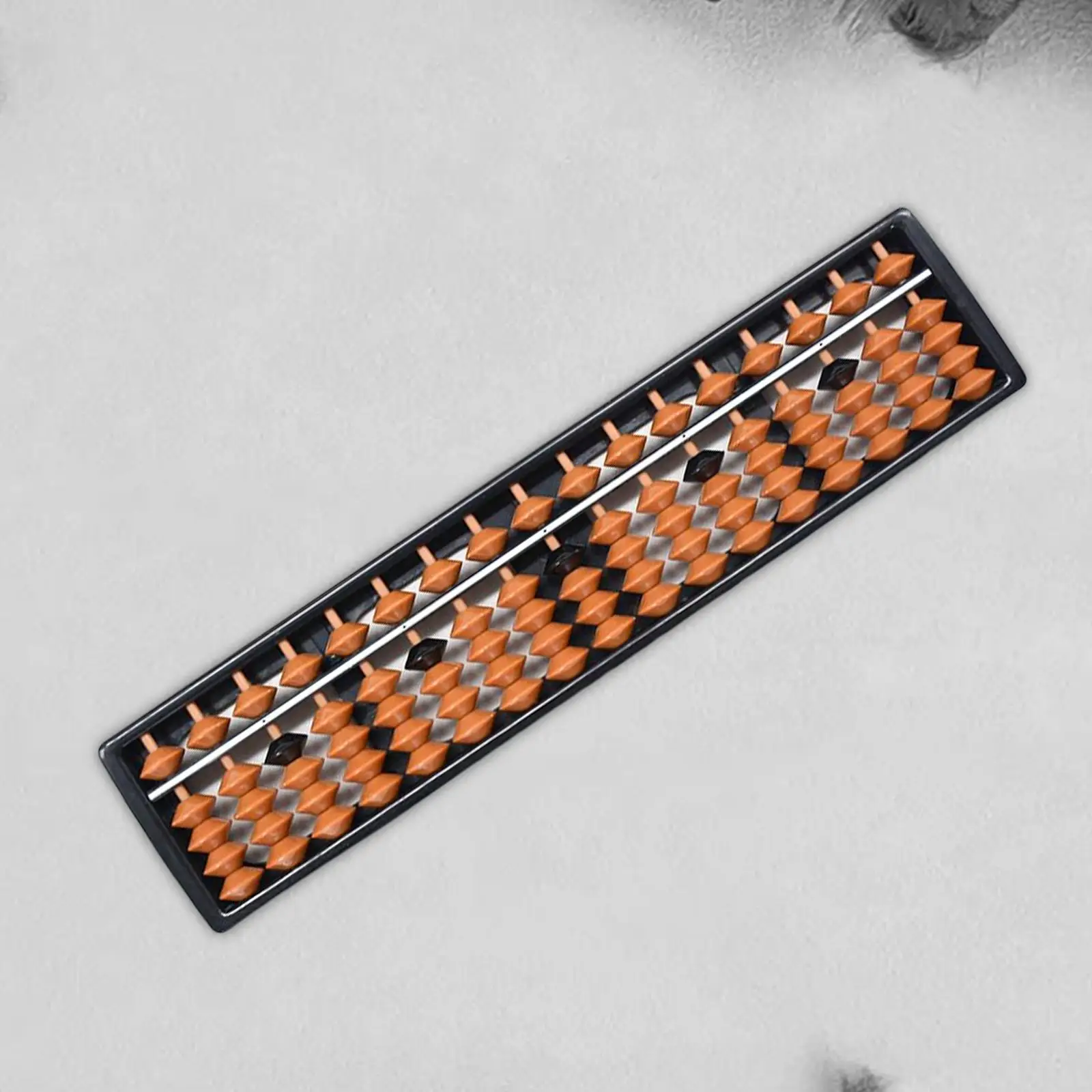 Kids Math Abacus 17 Column Wooden Calculator Learning Aid Educational Toy for Mathematical Games and Counting