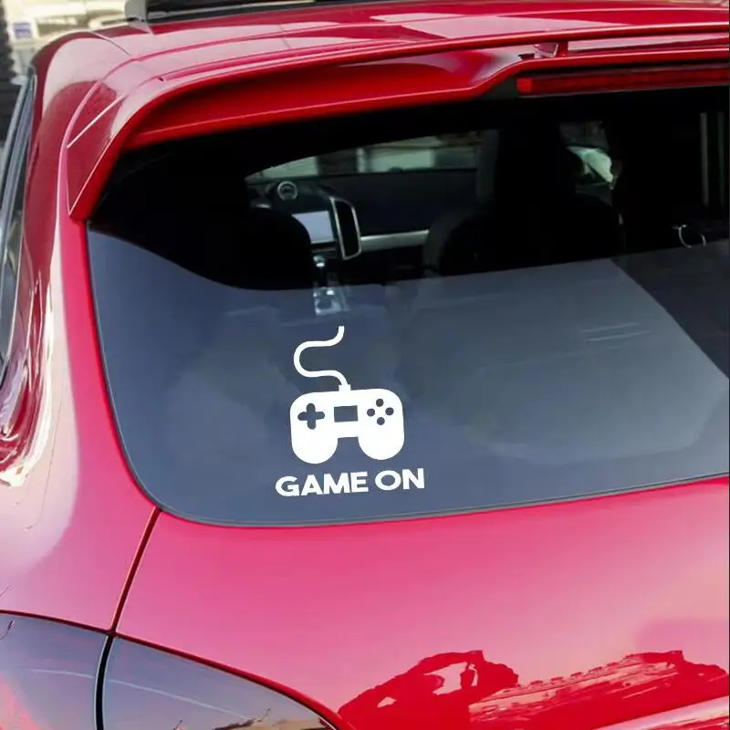 Game controller design, car windows, bumpers, motorcycle accessories, decorative vinyl car waterproof stickers