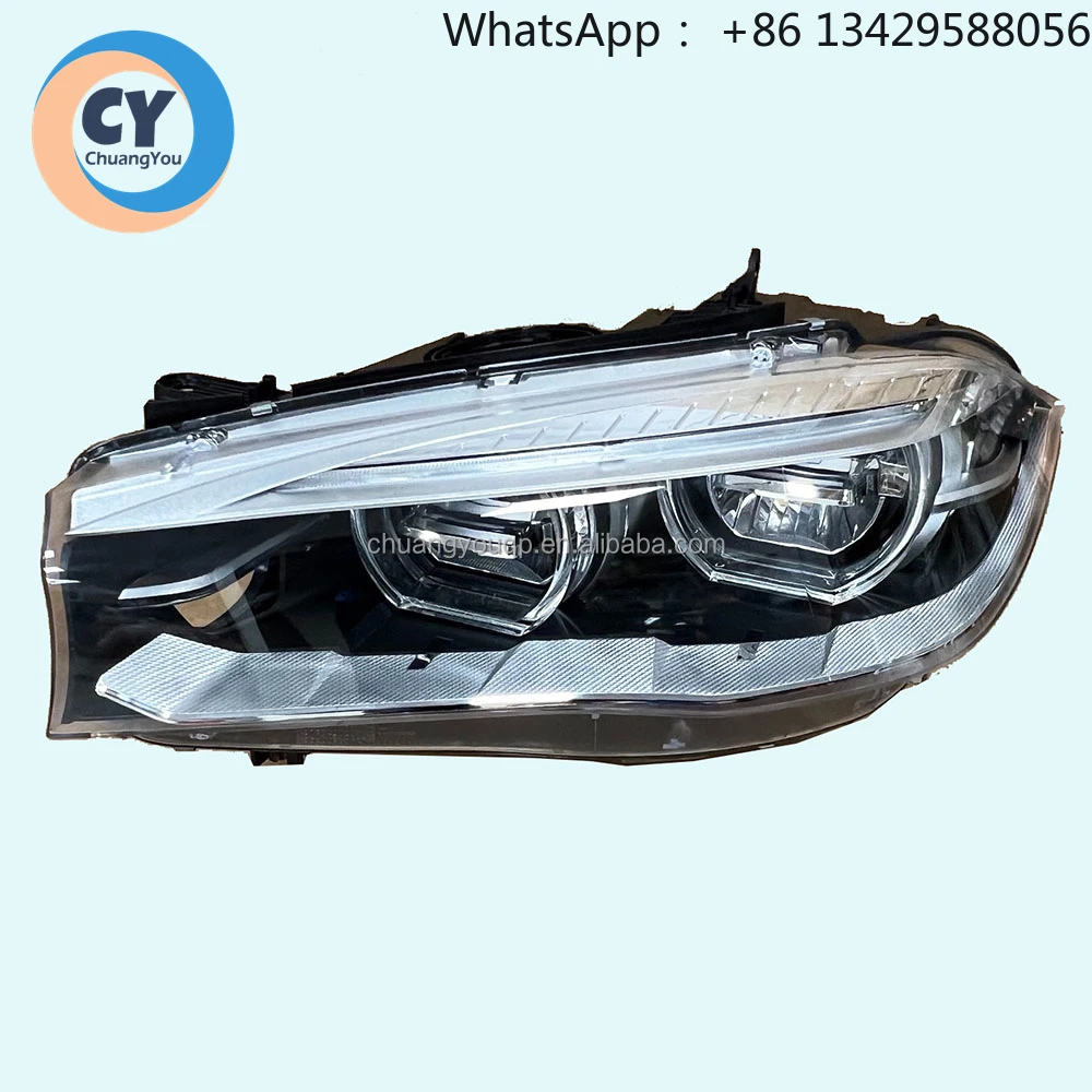 

For BMW X5 F15 LED Headlights USA 2014 2015 2016 2017 2018 2019 Original Headlamp Lens X5M X6M F85 F86 Lamp US Tall Light X6 F16