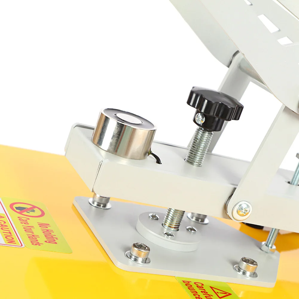 38*38CM LED Screen Printing Machine Heat Press Machine High Pressure Slide Type Auto Open Sublimation Transfer Machine