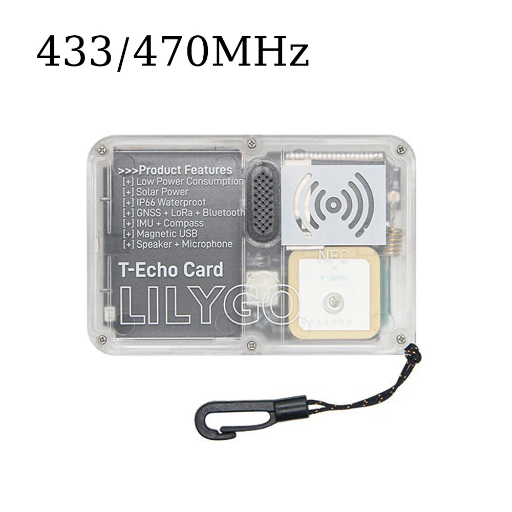 Multifunctional LoRa Development Board nRF52840 SX1262 GNSS OLED Display 9-Axis IMU RGB LED Speaker Mic BT NFC IoT Sensor Board