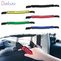 Headrest Rear Seat Back Handle Bar Grip Pulling Strip Seat Mount Grab Handle For Jeep Wrangler JK TJ JL Land Cruiser FJ Suzuk