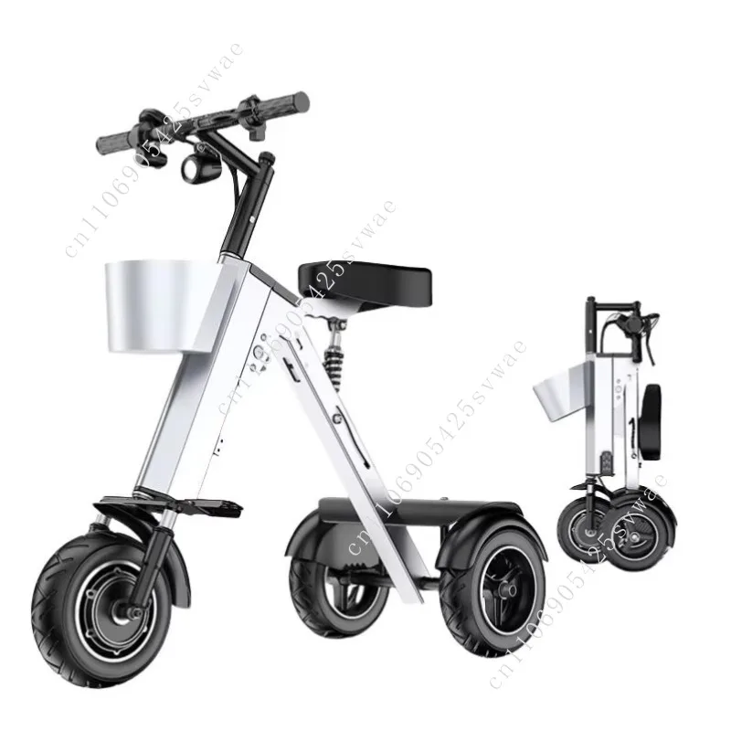 

New Ultra-Lightweight Folding 3-Wheel Scooter Portable Aluminum Alloy Electric Scooter