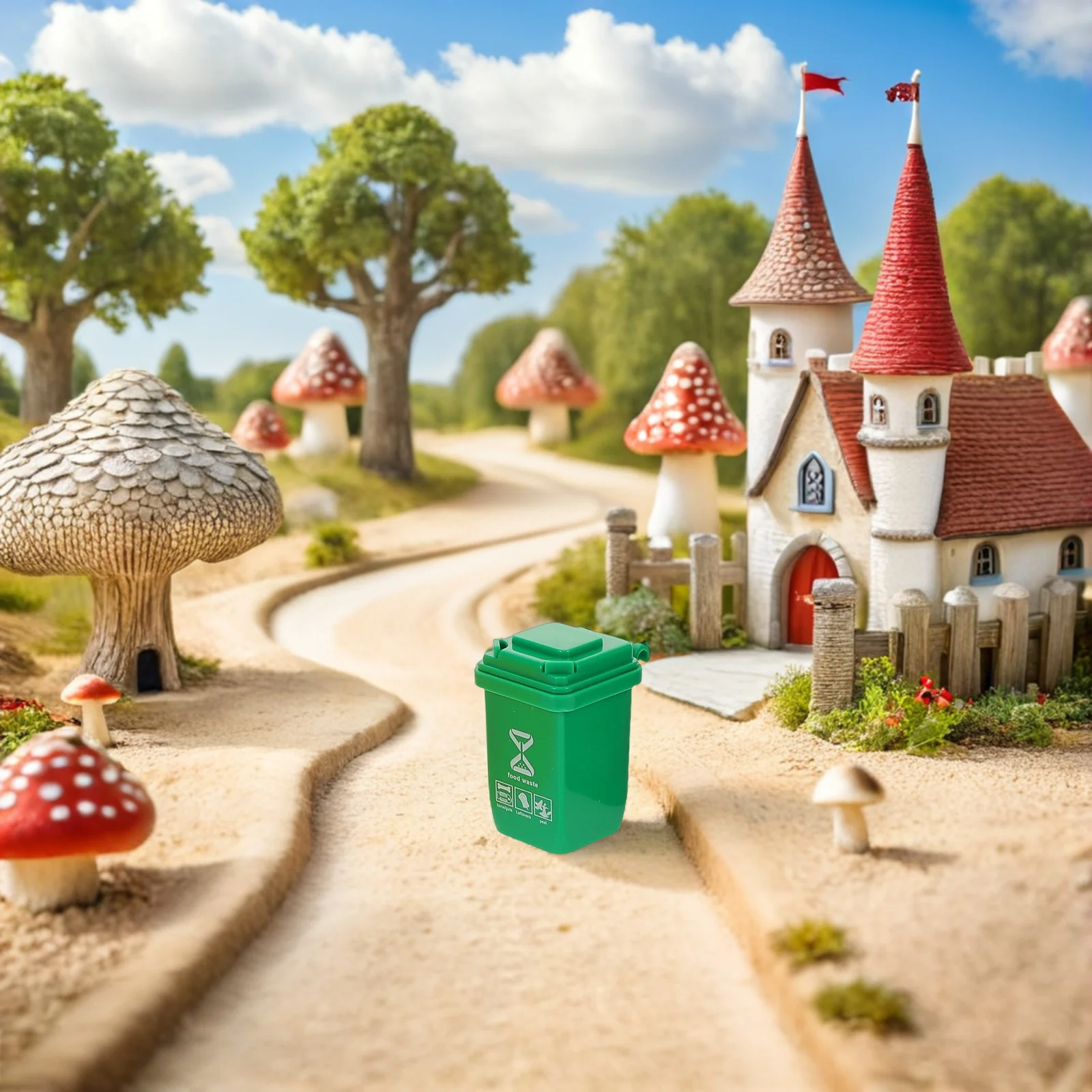 40pcs Early Educational Traffic Mini Street Signs Playset Plastic Road Kids Interactive Learning Durable Bright Color Design