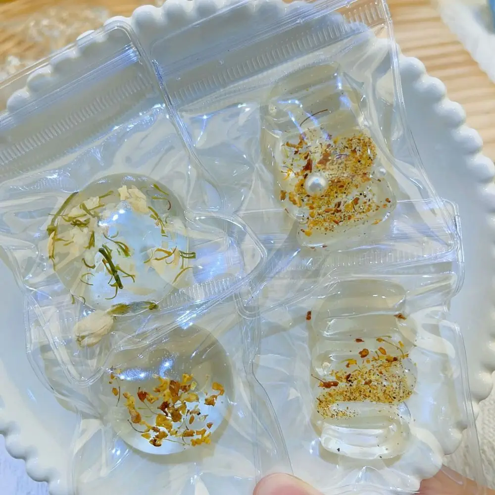 Simulation Osmanthus Goldfish Squeeze Toy Novelty Doll Goldfish Osmanthus Cake Slow Rebound Toy Soft TPR Transparent Pinch Toy