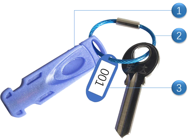 المصنع مباشرة Landwell K26 الحائط مفتاح ذكي عن بعد بدء خزانة المفاتيح الذكية مفاتيح فارغة #5