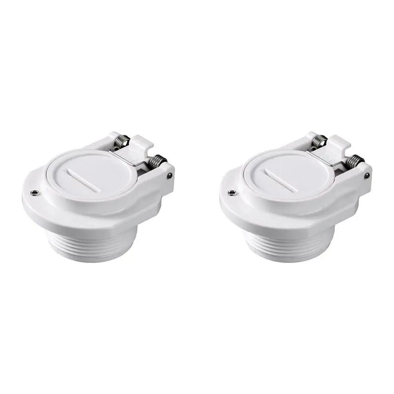 A01F-2X W400BWHP Vacuum Safety Lock, Free Rotation Pool Vacuum Adapter For Hose Pool Cleaner Wall Fitting