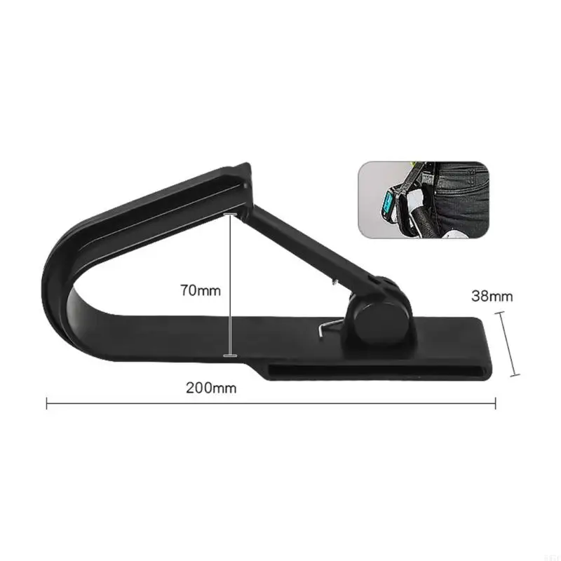 587F Strumento per clip clip per cinghia elettrica in metallo impianto impatto clip clip driver clip strumento