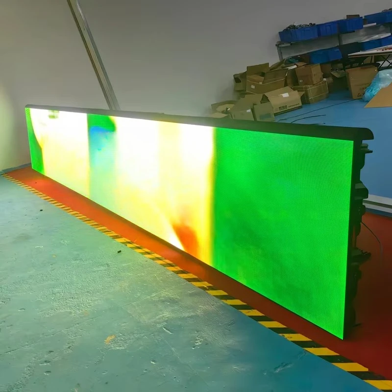 display digital waterproof cabinet high definition LED display banner screen scoreboard football basketball stadium use