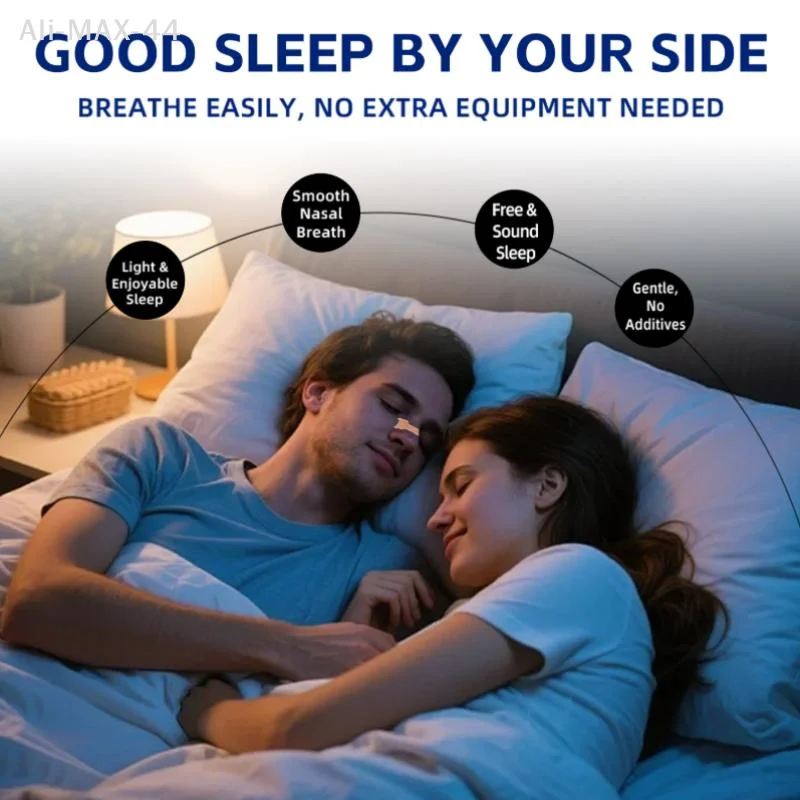 12/30Pcs Anti-Snore Nasal Strips for Better Night Sleep Nasal Passage Expander Adhesive Snoring Relief Gentle on Skin - view 5