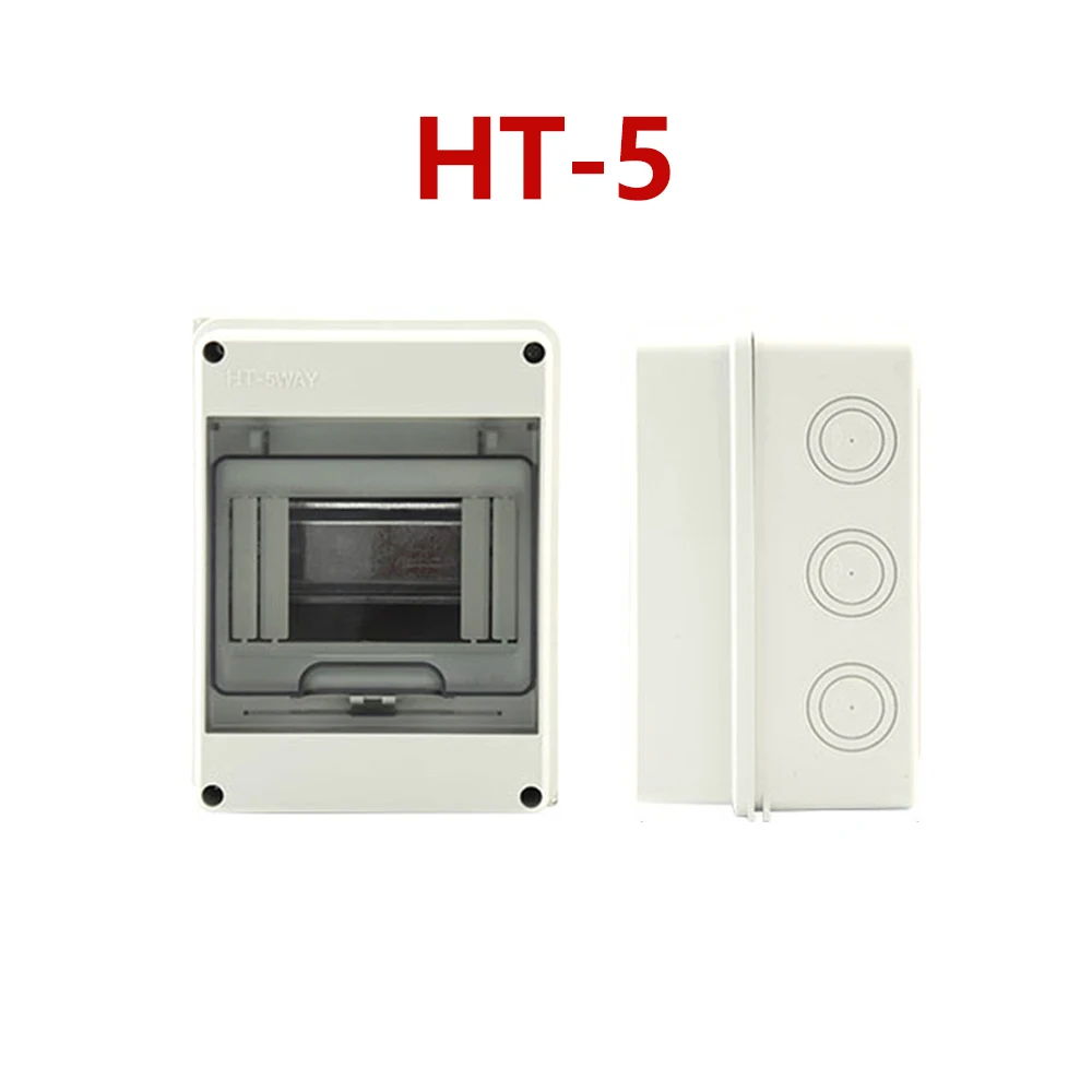 Scatola di distribuzione elettrica impermeabile esterna interruttore automatico MCB Power scatola di giunzione in plastica alimentatore IP65
