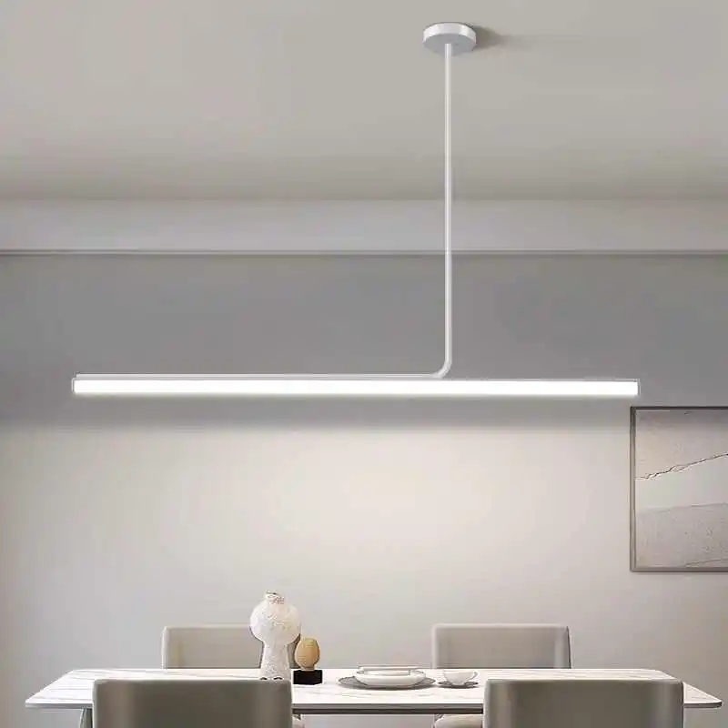 Nordic Minimalist LED Pendant Lights Hanging Wire Line Lamp For Dining Table Living Room Kitchen Restaurant Home Indoor Lighting