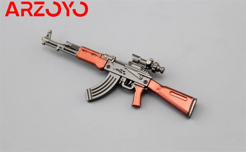 1/12 karabin broń Mini AKM akcesoria do modeli pasować do 6-calowego figurka zabawka akcji żołnierza II wojny światowej