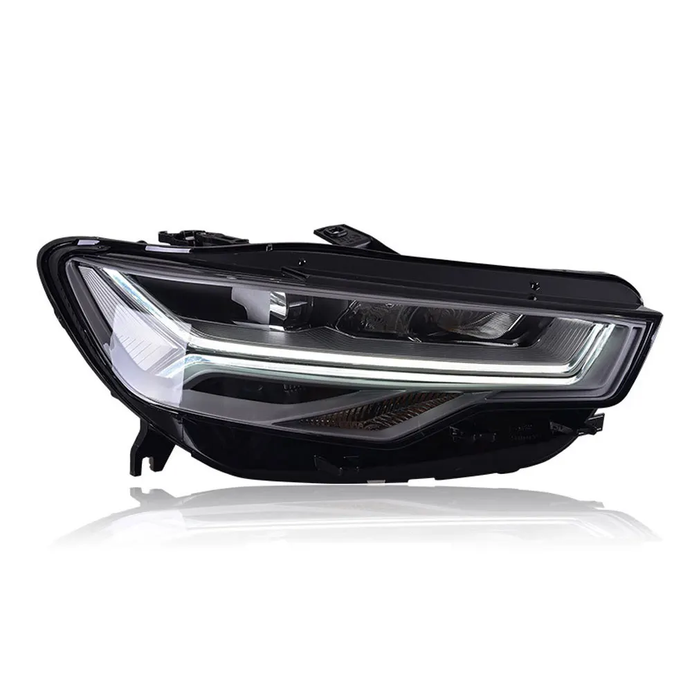 Car Front Lights Assembly For Audi A6 C7 2012 2013 2014 2015 2016 2017 2018 Accessories A6 LED Headlights DRL Turn Signal Lamp