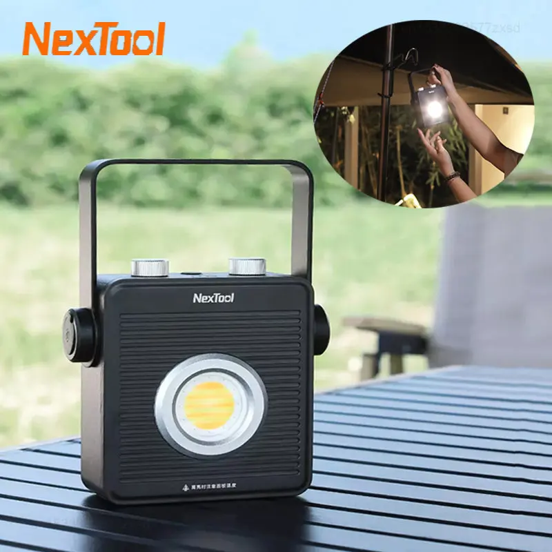 NexTool Outdoor Flashlight Portable Spotlight Lamp Outdoor Emergency Light Stepless Dimmable IPX5 Waterproof Camping Lantern