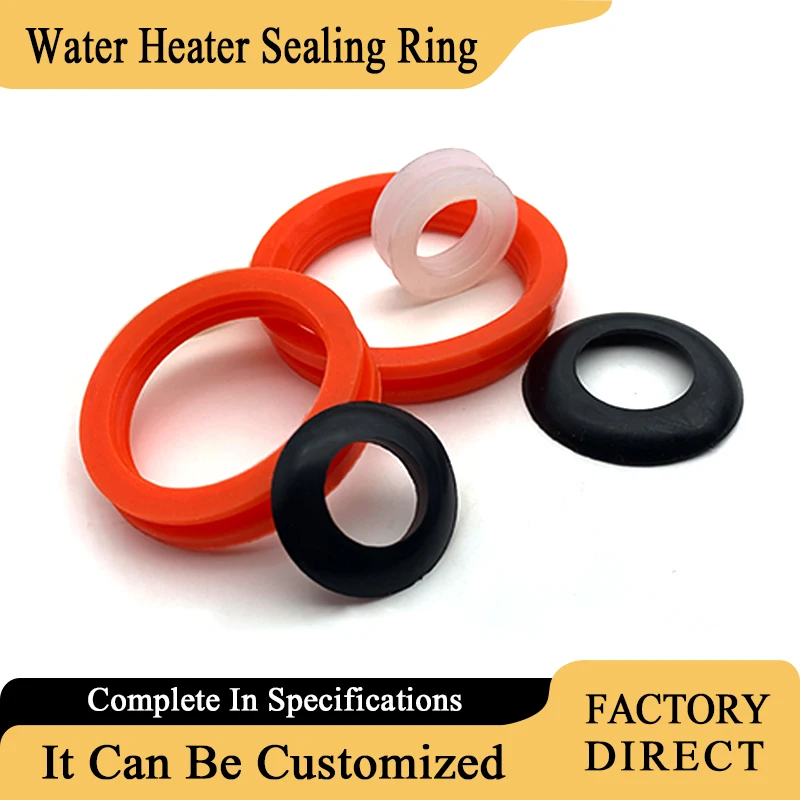 20/25/32/47/58/70mm Sealing Ring Silicone Coil Waterproof O Ring Seal for Solar Water Heaters Vacuum Tube Solar Seal Ring