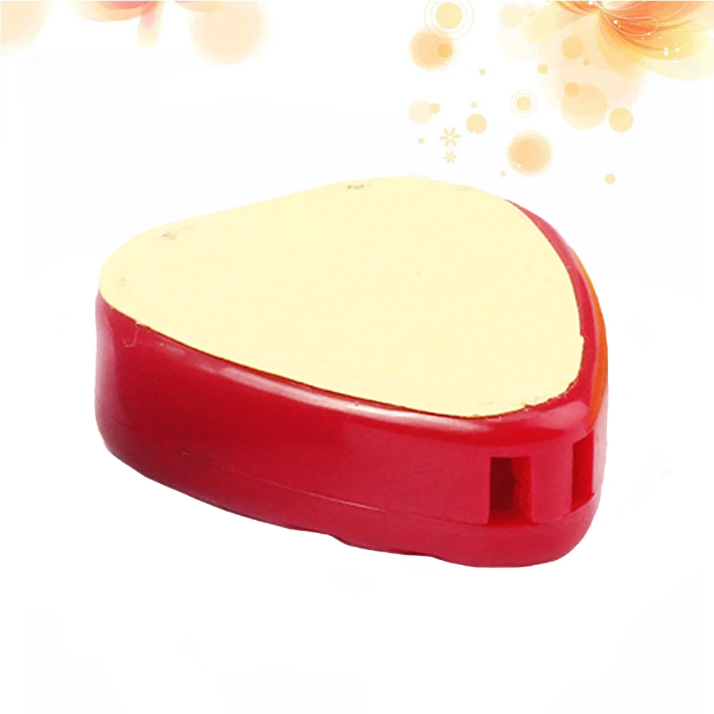 

6 Pcs Guitar Pick Collection Case Drop Shape Storage Holder Accessories Container