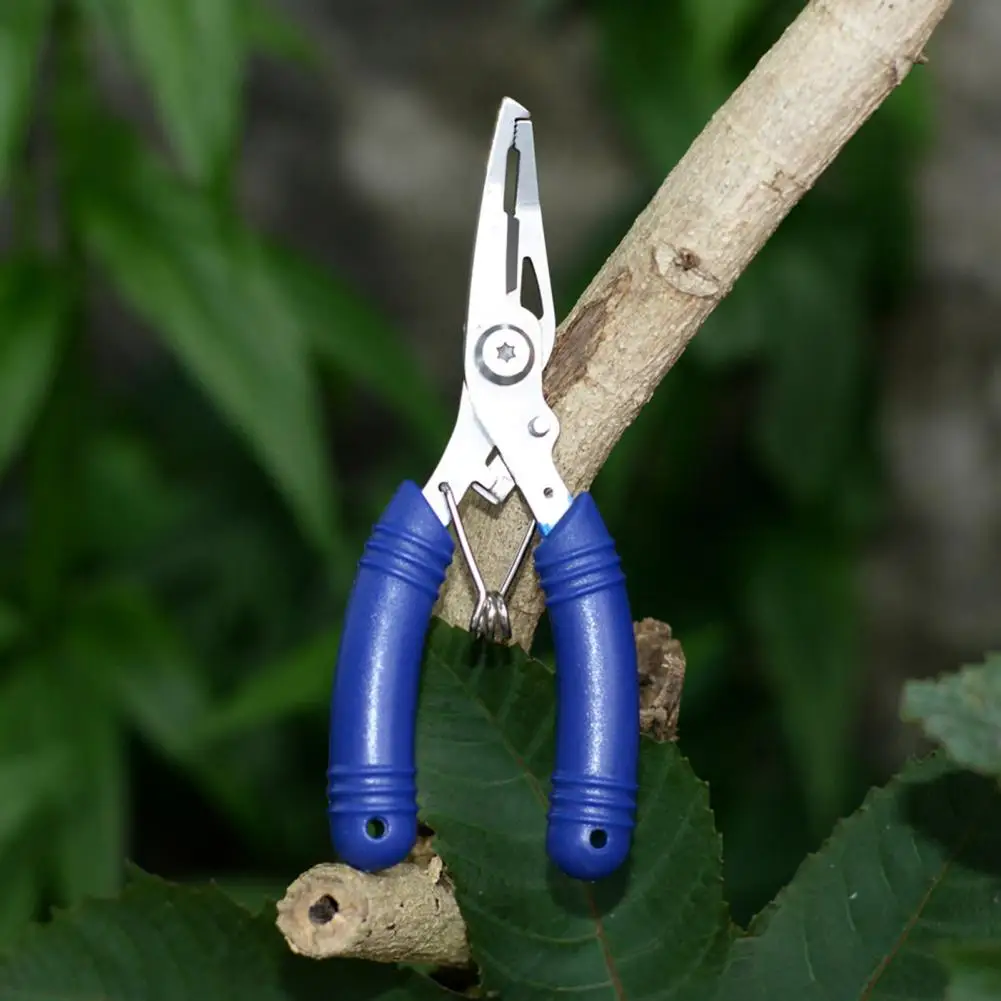 Compact Pliers Hook Remover Comfortable Grip Reusable Multi-purpose Line Cutter  No Rust Lure Pliers Fishing Supplies