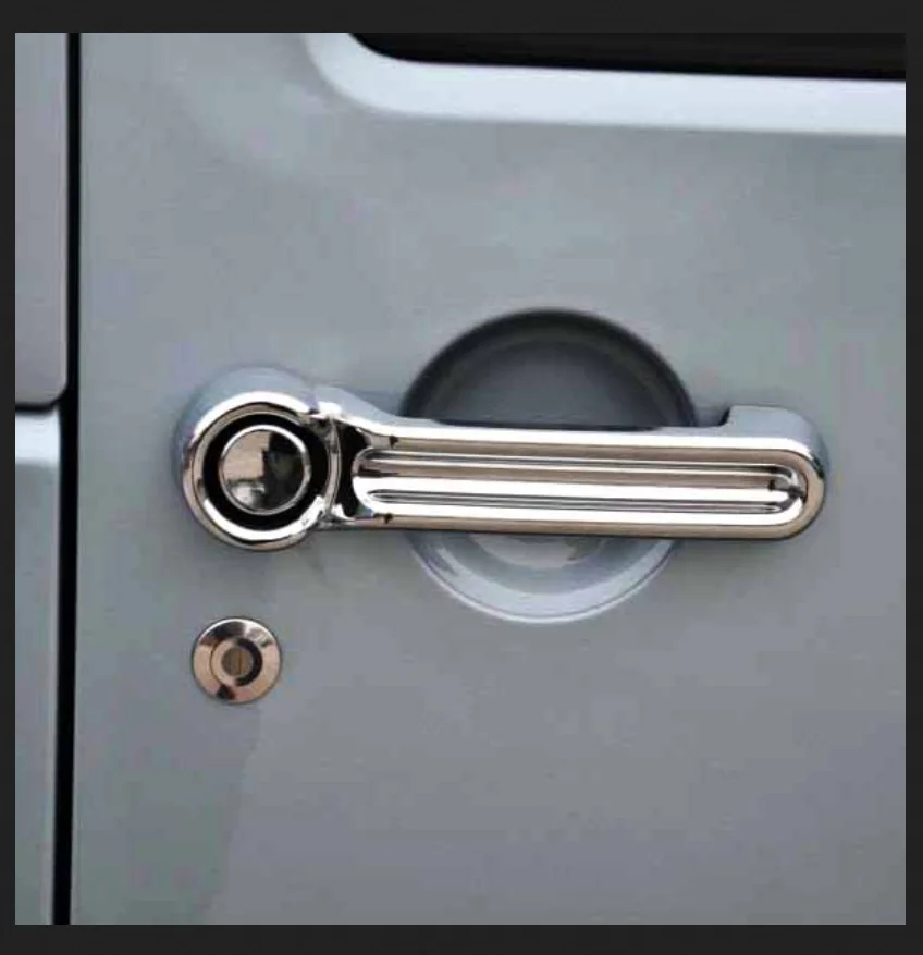 ABS Door Handle Cover for 2007-2013 Dodge Nitro Jeep Wrangler Liberty|Auto Exterior Styling Accessory Body Kit Trim Decoration