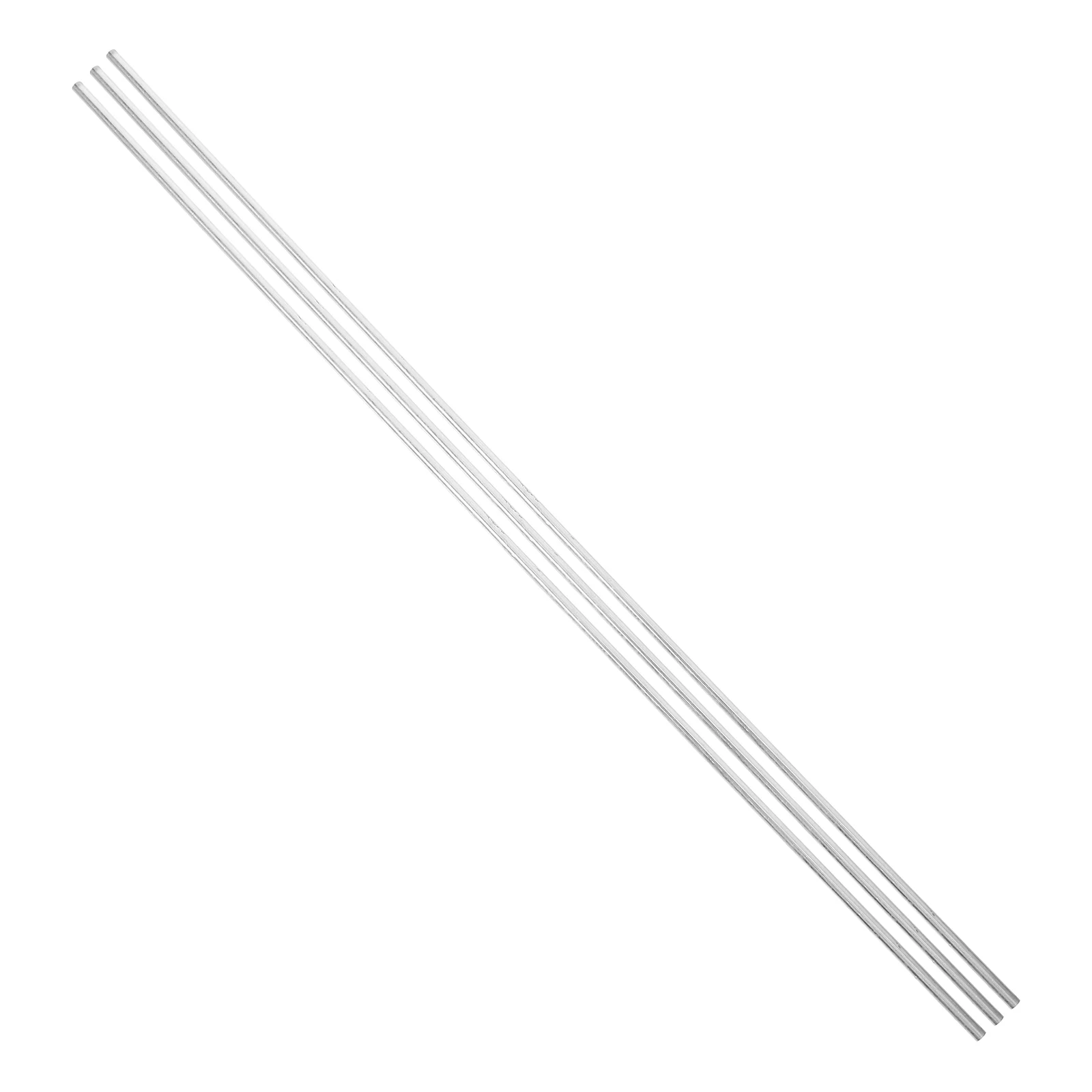 

3 Pcs Aluminum Tube Hollow Rods Alloy Supporting Aluminium Welding Kit for Crafting Making