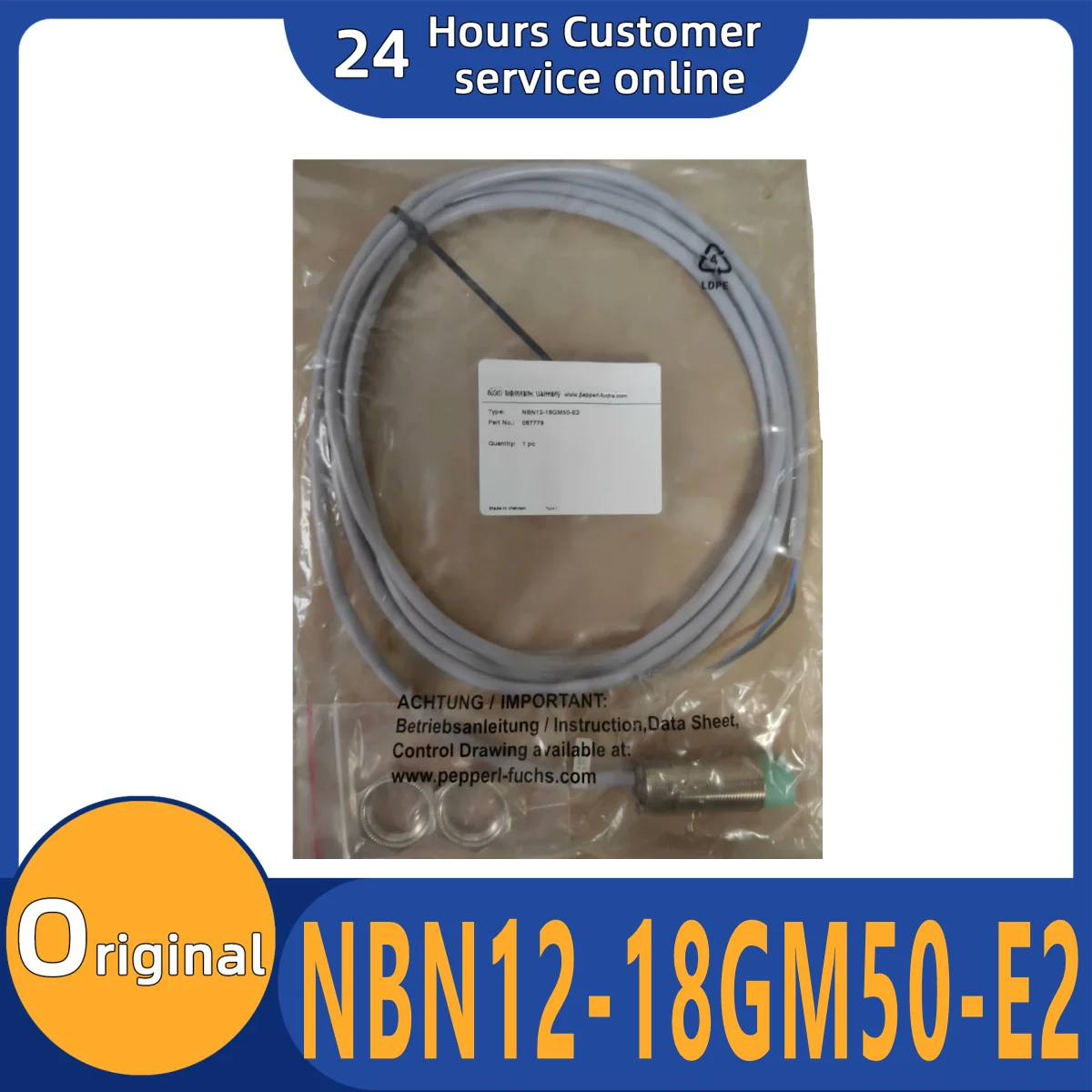 

Совершенно новый оригинальный сенсорный телефон NBN12-18GM50-E2