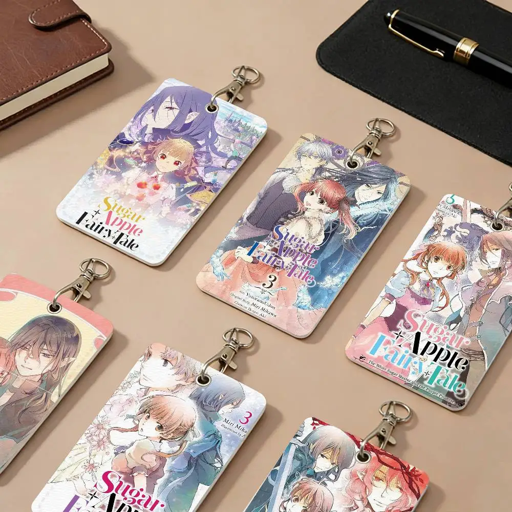 

Чехлы для карт из искусственной кожи с изображением персонажей аниме и сказок, защитные чехлы-картхолдеры с защитой от потери